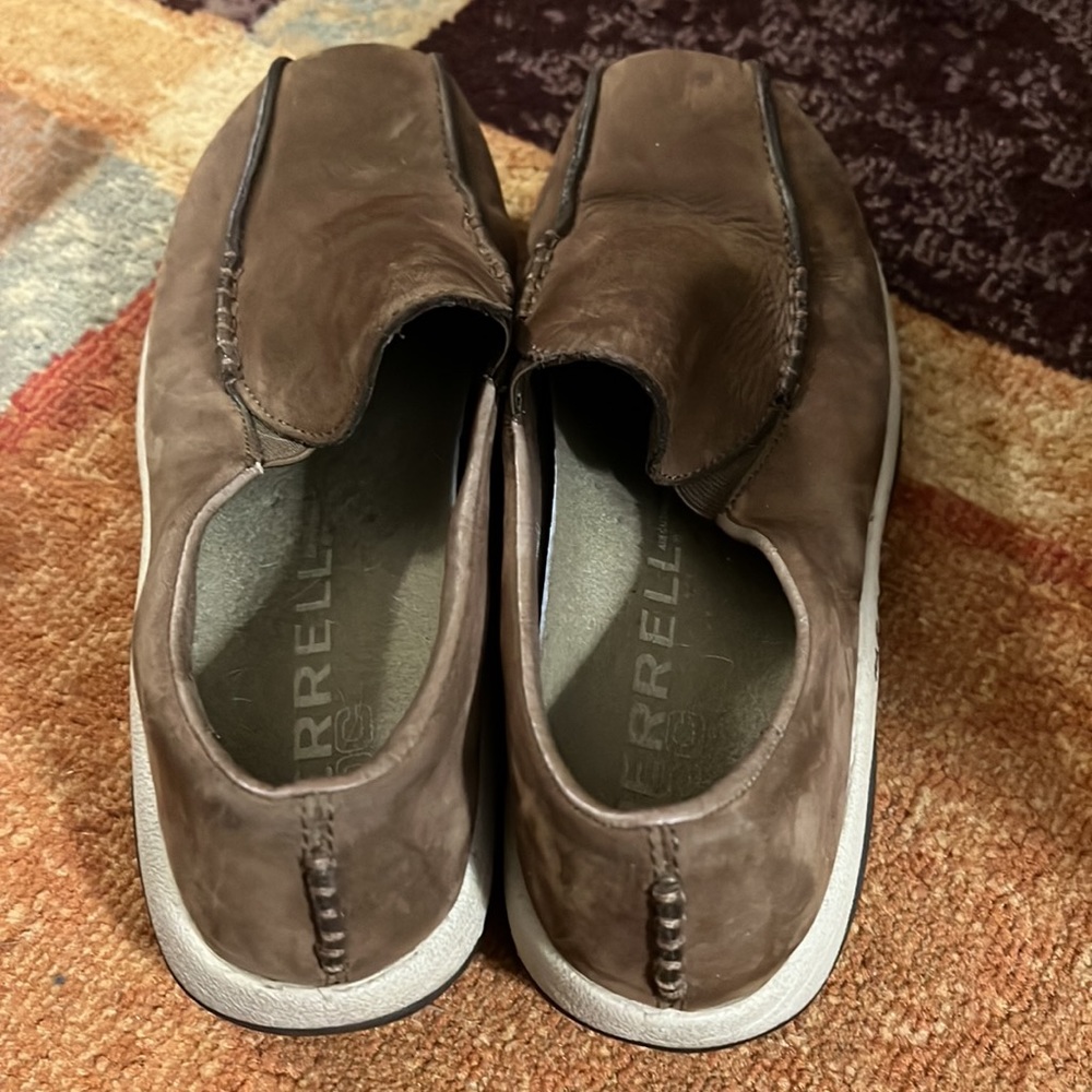Merrell suede mules. - Picture 2 of 3